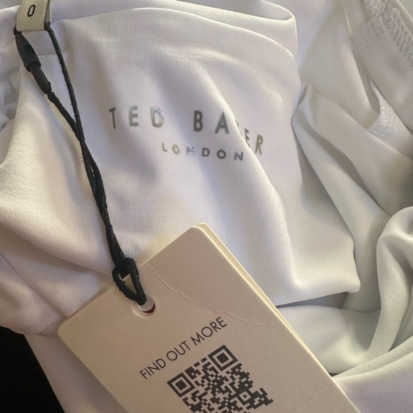 Ted baker white one shoulder swimsuit FINAL PRICE - Picture 8 of 8